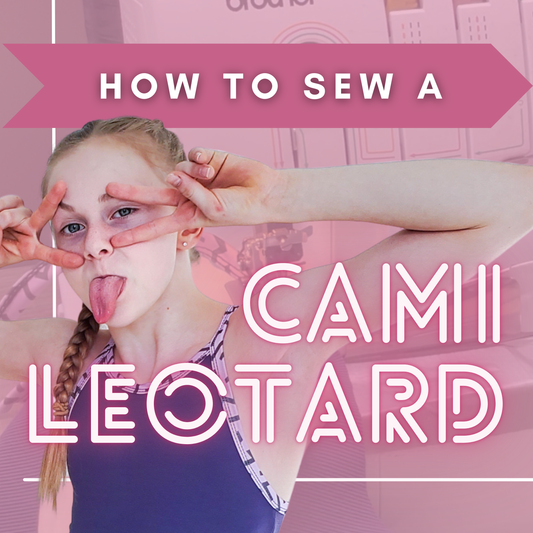 How to sew a cami leotard