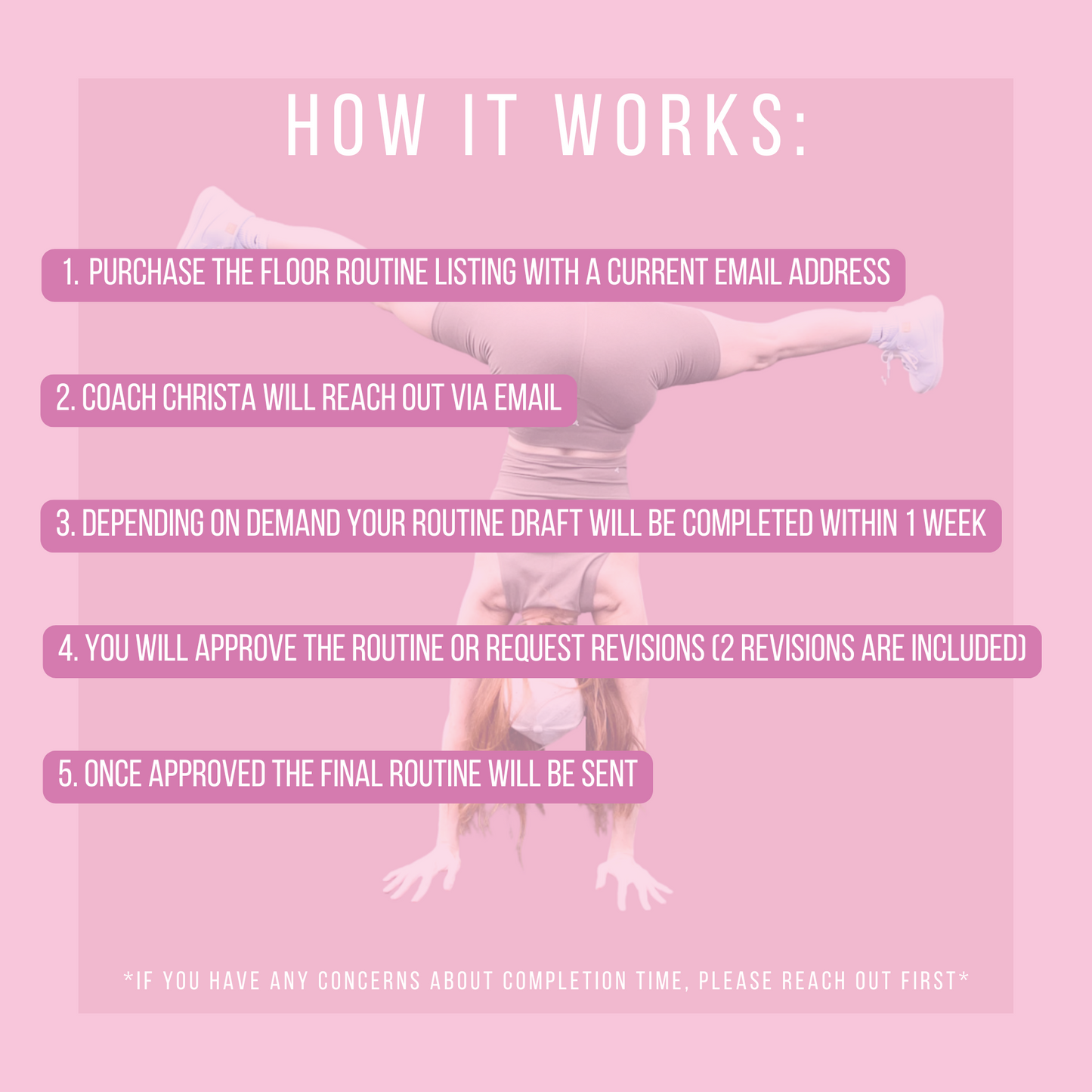 Gold Floor Routine Choreography