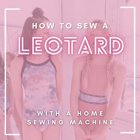 How to sew a leotard with a home sewing machine